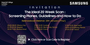 Webinář: The Ideal 20 Week Scan - Screening Planes, Guidelines and How to Do